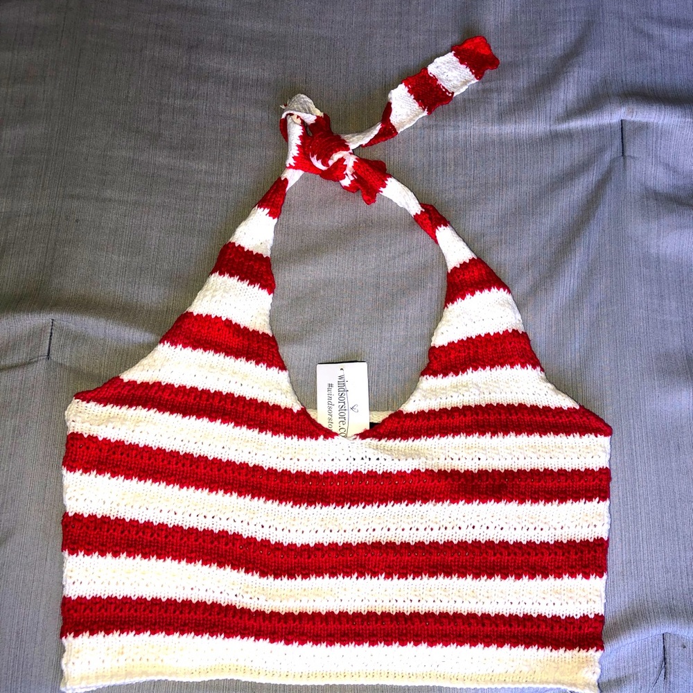 Windsor Striped halter top